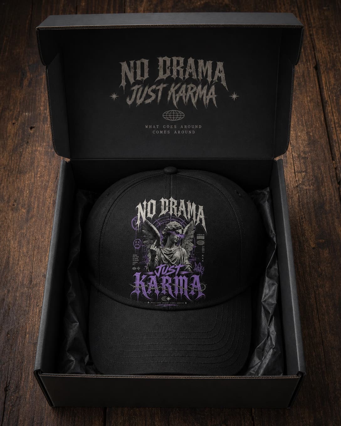 No Drama Just Karma Cap